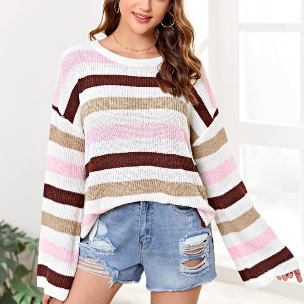 VICI striped sweatshirt
